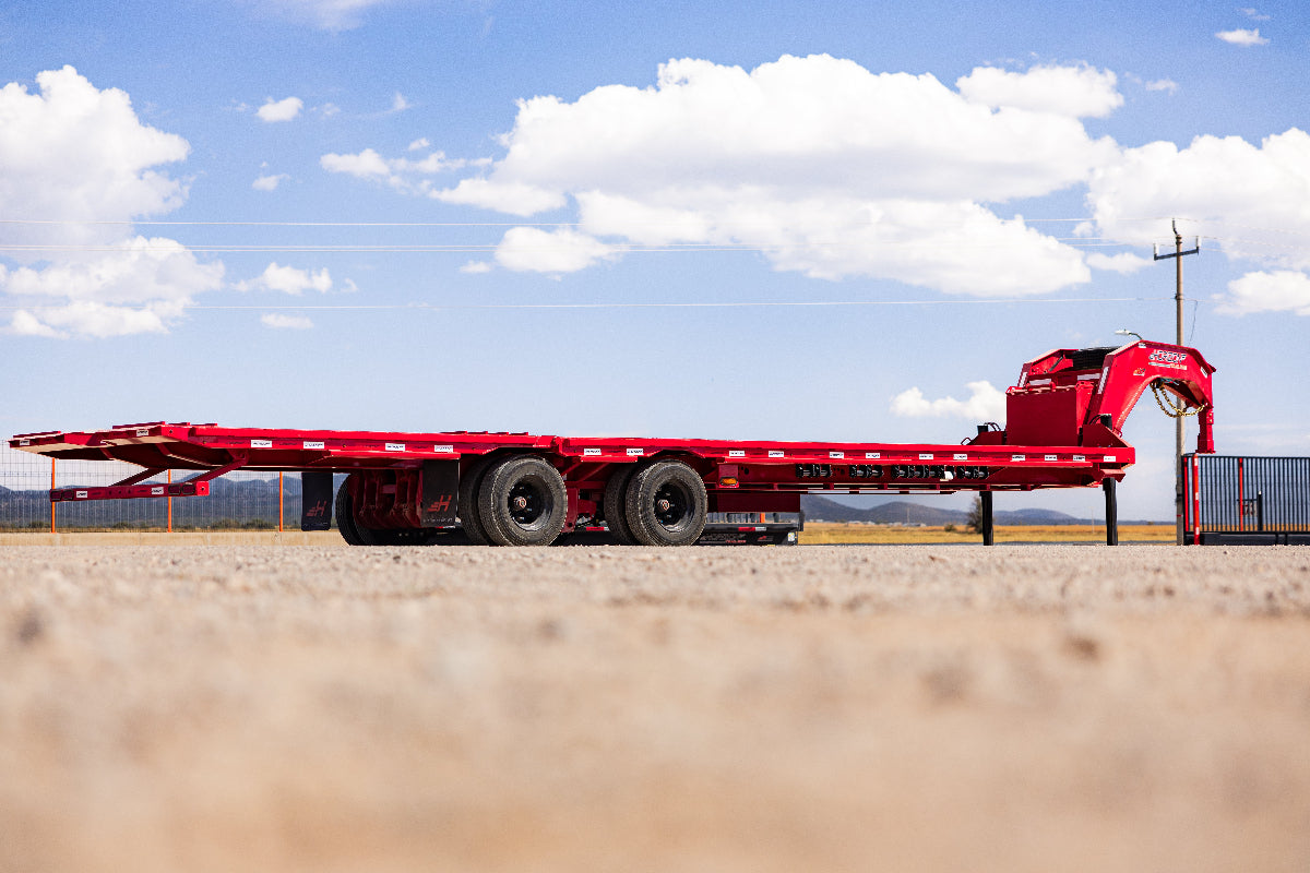 Horizon HYZ Hydraulic Dovetail Flatdeck Trailer