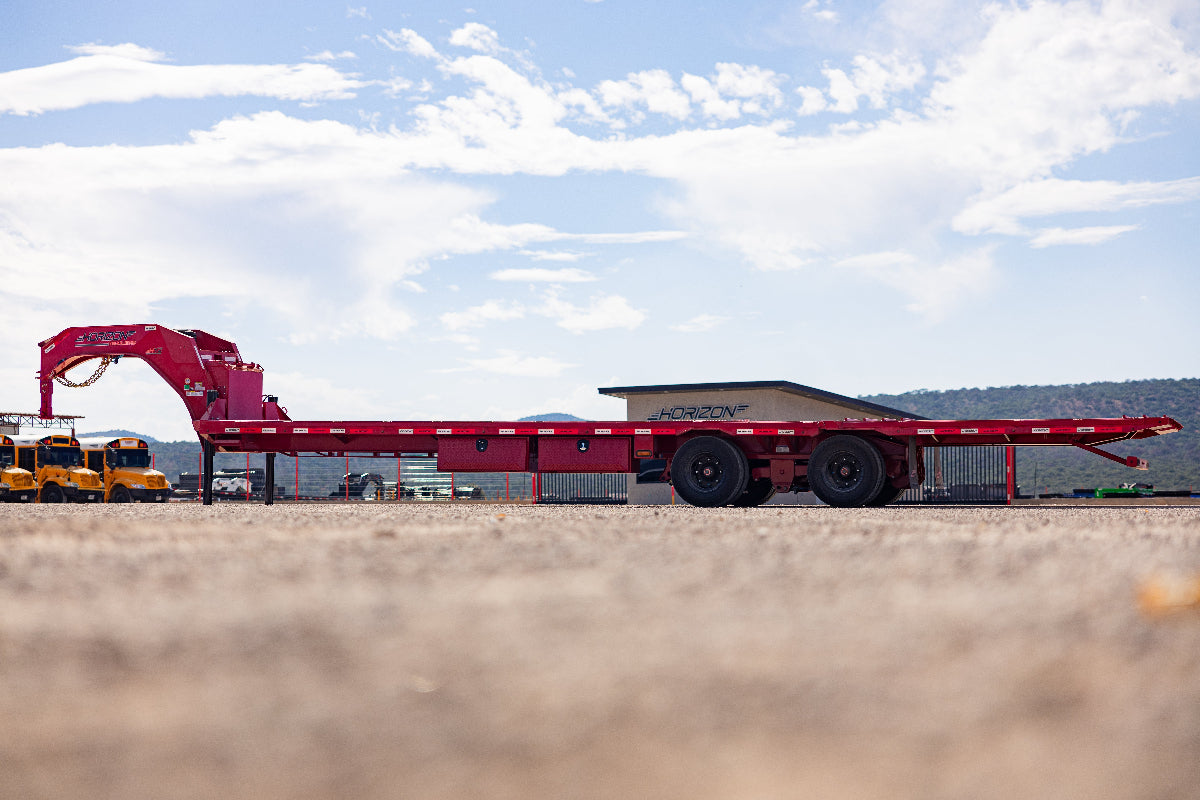 Horizon HYZ Hydraulic Dovetail Flatdeck Trailer