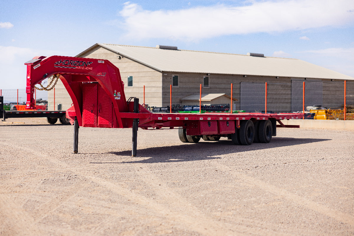 Horizon HYZ Hydraulic Dovetail Flatdeck Trailer