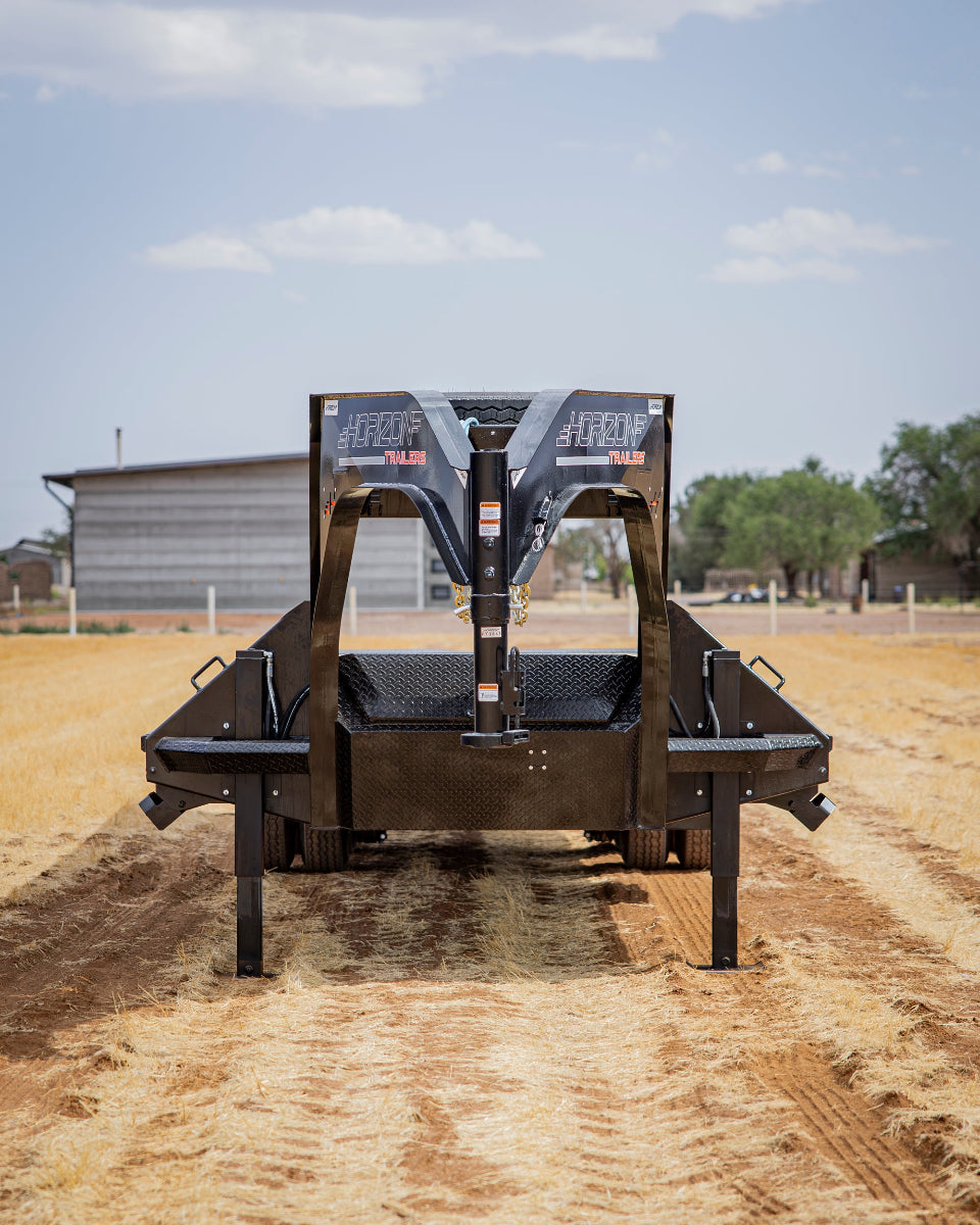 Horizon FYZ Hydraulic Dovetail Flatdeck Trailer