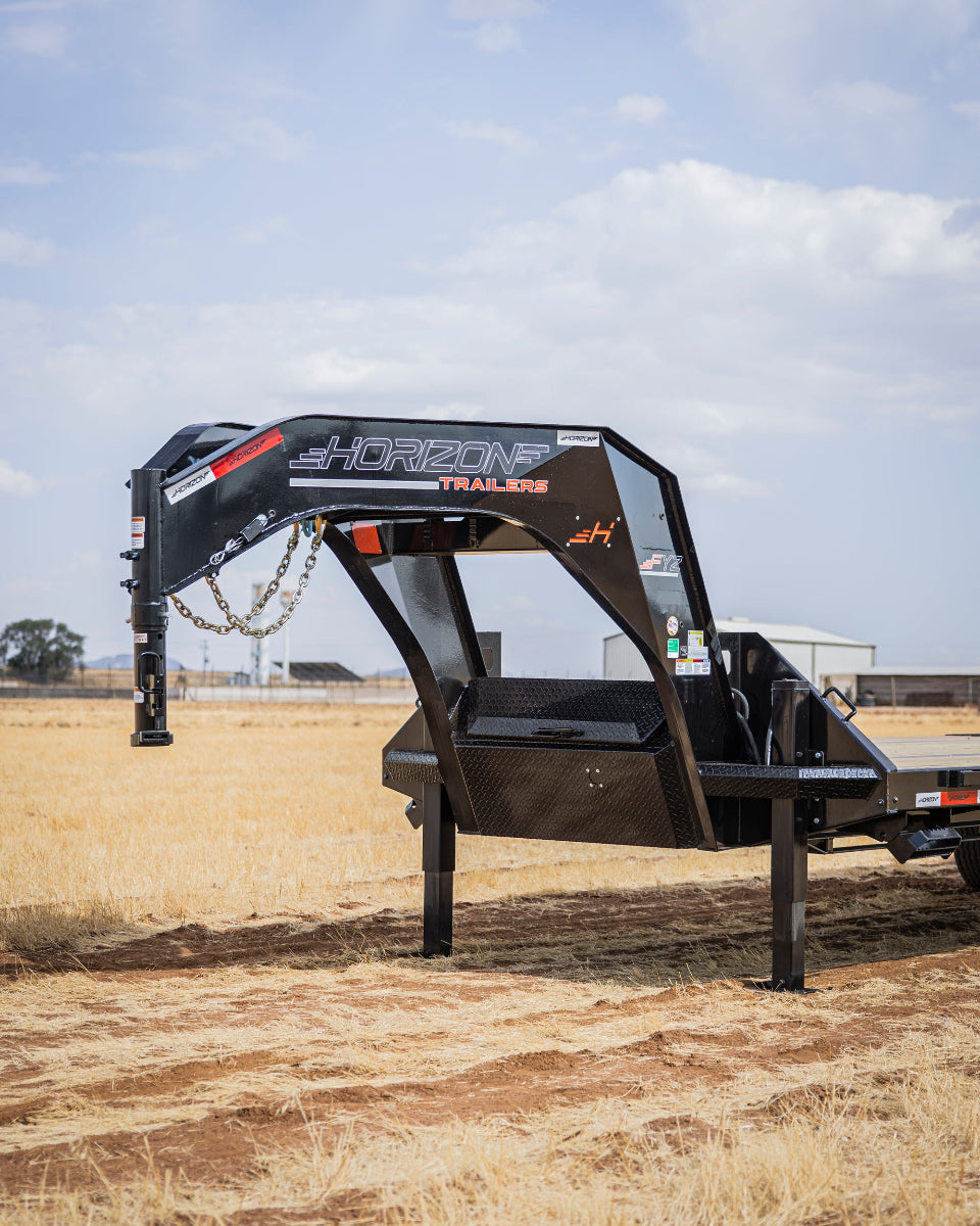 Horizon FYZ Hydraulic Dovetail Flatdeck Trailer