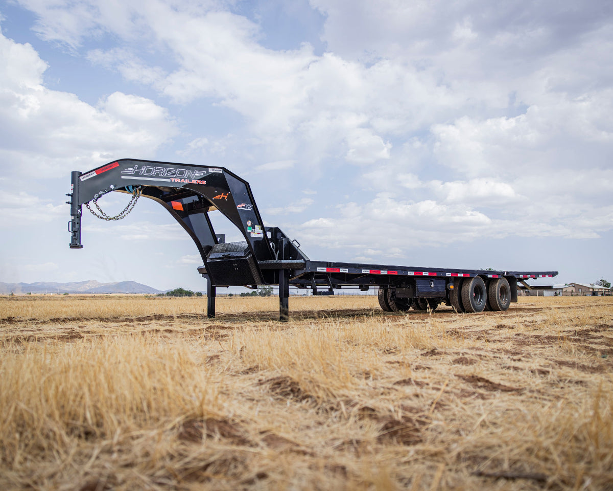 Horizon FYZ Hydraulic Dovetail Flatdeck Trailer