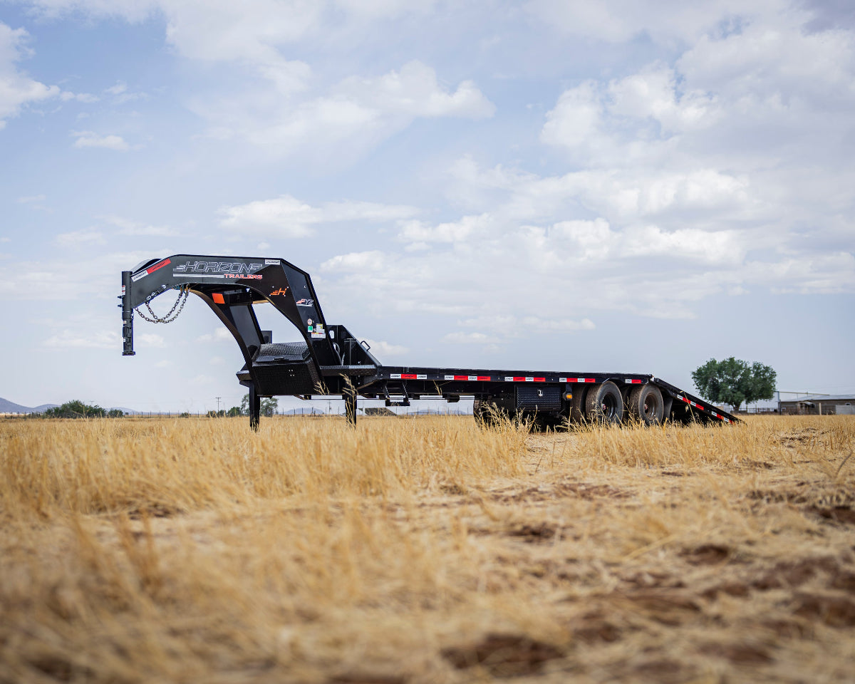 Horizon FYZ Hydraulic Dovetail Flatdeck Trailer
