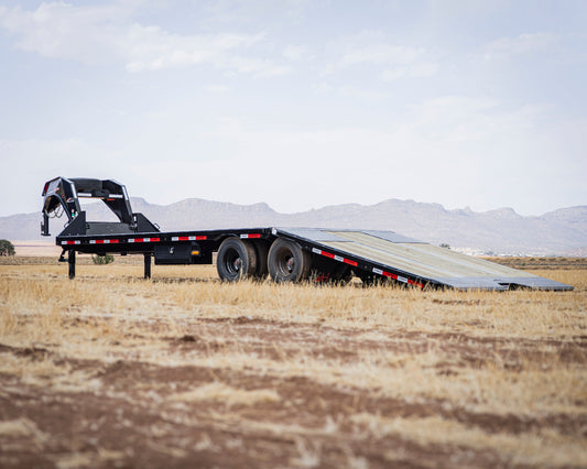 Horizon FYZ Hydraulic Dovetail Flatdeck Trailer