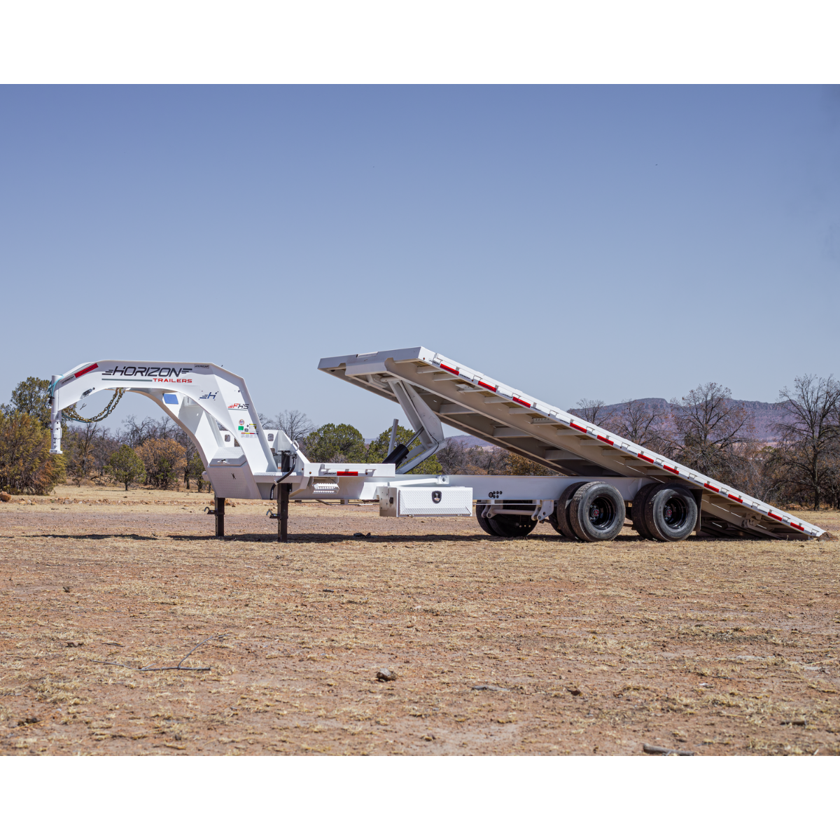 Horizon FHS Split Tilt Flatdeck Trailer