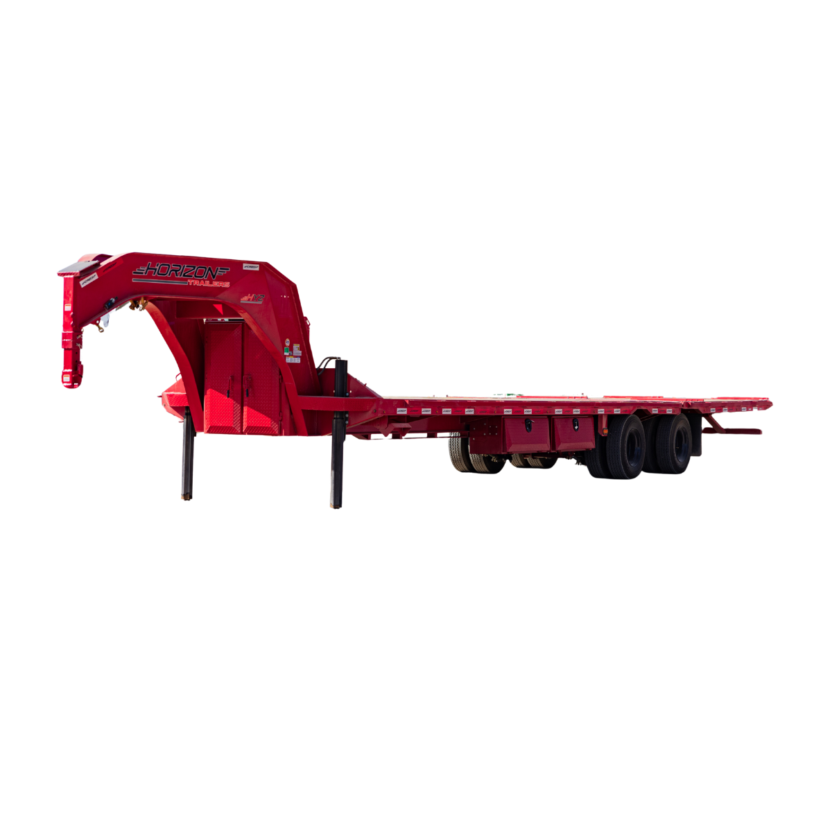 Horizon HYZ Hydraulic Dovetail Flatdeck Trailer